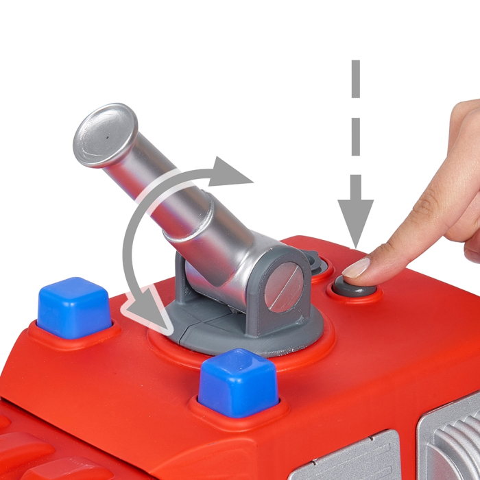 Masina de pompieri Big Power Worker Fire Fighter Car [3]