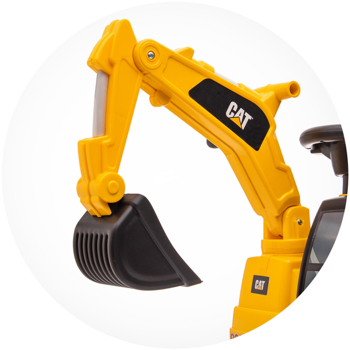 Masinuta de impins Chipolino CAT Excavator yellow [8]