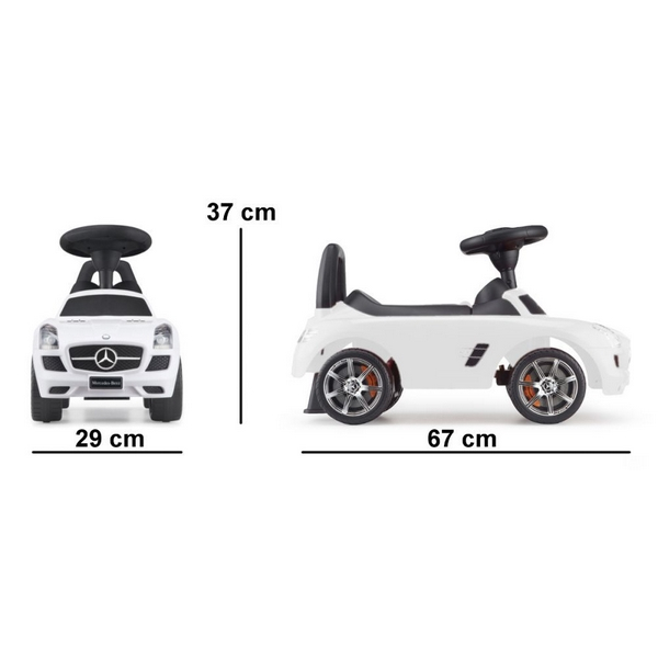 Masinuta de impins Mercedes Benz SLS AMG Alb  [4]