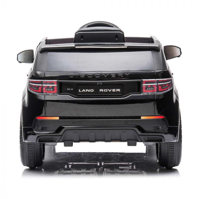 Masinuta electrica Chipolino SUV Land Rover Discovery cu scaun din piele si roti EVA black [6]