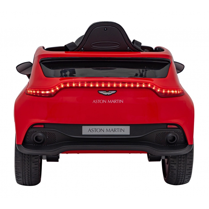 Masinuta electrica cu telecomanda ASTON MARTIN DBX, roti EVA, scaun tapitat, 105x62x48 cm, putere 100W - Rosu [18]