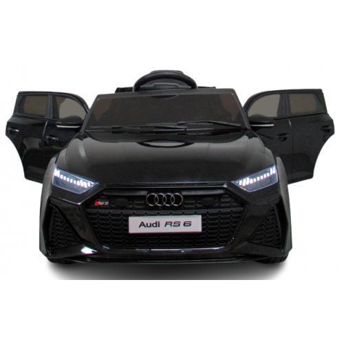 Masinuta electrica cu telecomanda Audi RS6 R-Sport - Negru [2]