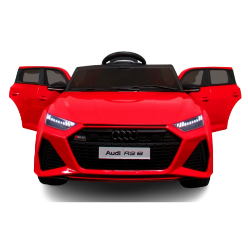 Masinuta electrica cu telecomanda Audi RS6 R-Sport - Rosu [2]