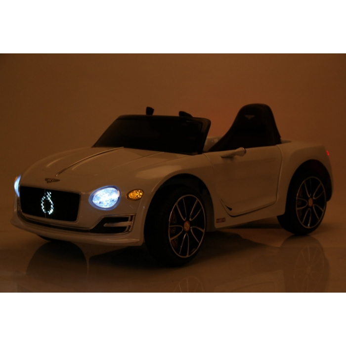 Masinuta electrica cu telecomanda BENTLEY EXP 12, roti EVA, scaun tapitat, 107x59x44 cm, putere 24V - Alb [17]