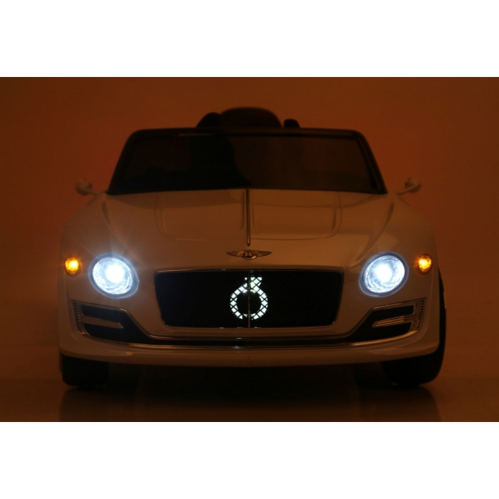 Masinuta electrica cu telecomanda BENTLEY EXP 12, roti EVA, scaun tapitat, 107x59x44 cm, putere 24V - Alb [15]