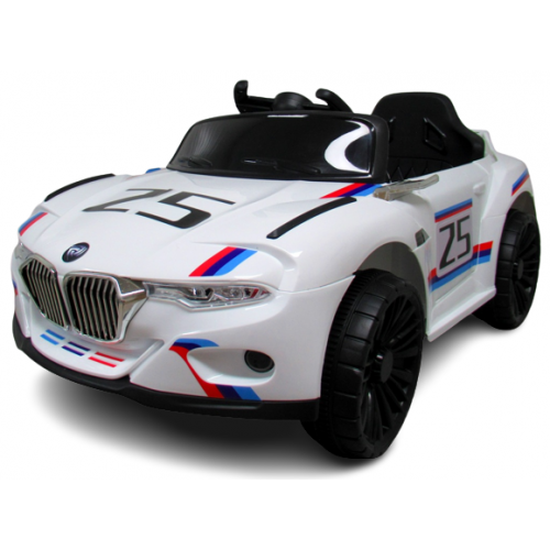 Masinuta electrica cu telecomanda, copii 1-4 ani, Cabrio Z5 TK1188 - R-Sport - Alb [1]