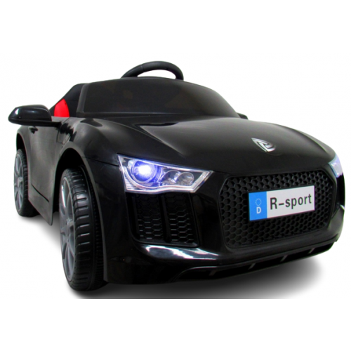 Masinuta electrica cu telecomanda, copii 1-4 ani, scaun din piele, Cabrio B4 628 R-Sport - Negru [2]