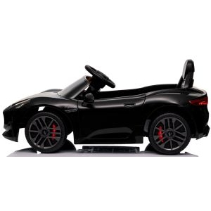Masinuta electrica cu telecomanda MASERATI GranTurismo, 99x59.5x44 cm, varsta 1-4 ani, roti EVA, scaun din piele ECO, putere 90W - Negru [4]