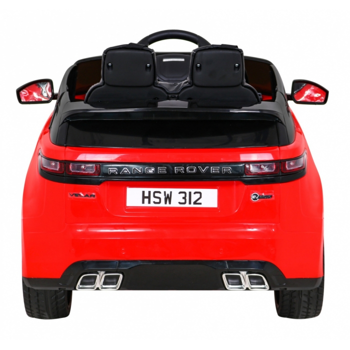 Masinuta electrica cu telecomanda RANGE ROVER VELAR, roti EVA, scaun tapitat, 107x64x49 cm, putere 70W - Rosu [6]