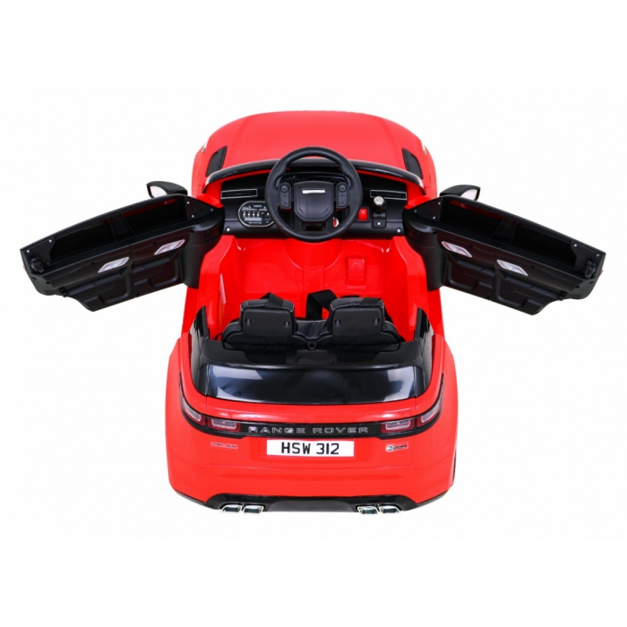 Masinuta electrica cu telecomanda RANGE ROVER VELAR, roti EVA, scaun tapitat, 107x64x49 cm, putere 70W - Rosu [9]