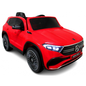 Masinuta electrica cu telecomanda, roti din spuma EVA, scaun din piele ecologica, varsta 1-5 ani, MERCEDES EQA250 - Rosu [2]