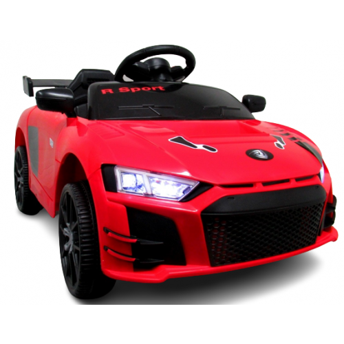 Masinuta electrica cu telecomanda si functie de balansare Cabrio A1 R-Sport - Rosu (varsta 1-4 ani) [3]