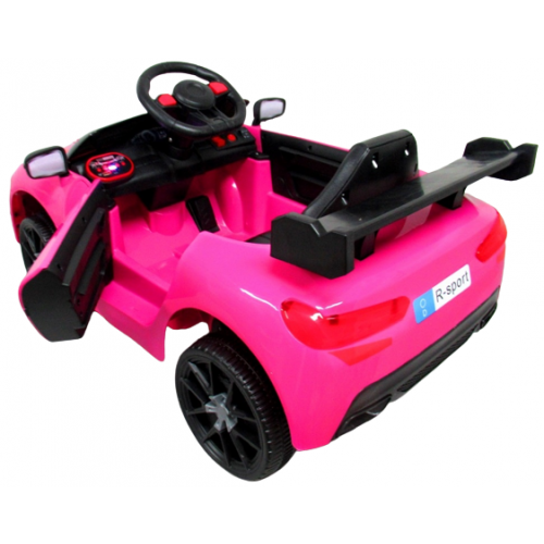 Masinuta electrica cu telecomanda si functie de balansare Cabrio A1 R-Sport - Roz (varsta 1-4 ani) [4]