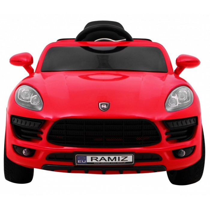 Masinuta electrica cu telecomanda TURBO-S, roti EVA, scaun din plastic, 101x63x51, putere 60W - Rosu [3]