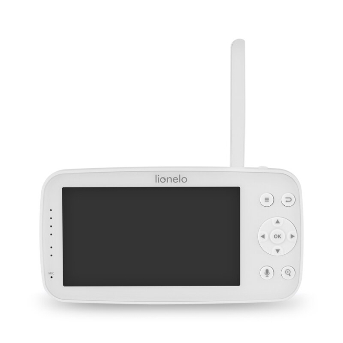 Monitor video pentru bebelusi, Lionelo, Babyline 8.4, Ecran tactil 5 inch, Camera Full HD 1080, WiFi Dual-Band, Vedere nocturna IR, Detectare plans, miscare, sunet, Comunicare bidirectionala, 8 cantec [15]
