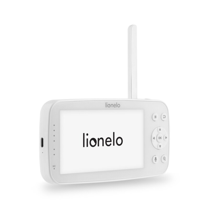 Monitor video pentru bebelusi, Lionelo, Babyline 8.4, Ecran tactil 5 inch, Camera Full HD 1080, WiFi Dual-Band, Vedere nocturna IR, Detectare plans, miscare, sunet, Comunicare bidirectionala, 8 cantec [14]