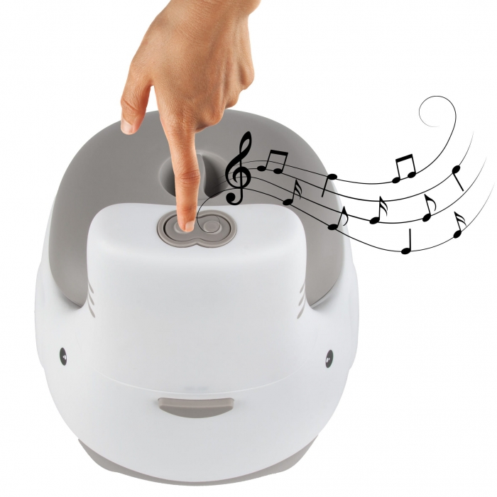 Olita pentru copii cu sunete si insertie detasabila Kidwell FINO - Gray [4]