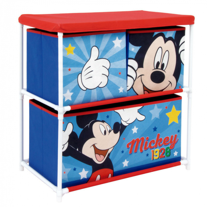 Organizator pentru jucarii cu structura metalica Mickey Mouse - Arditex [2]