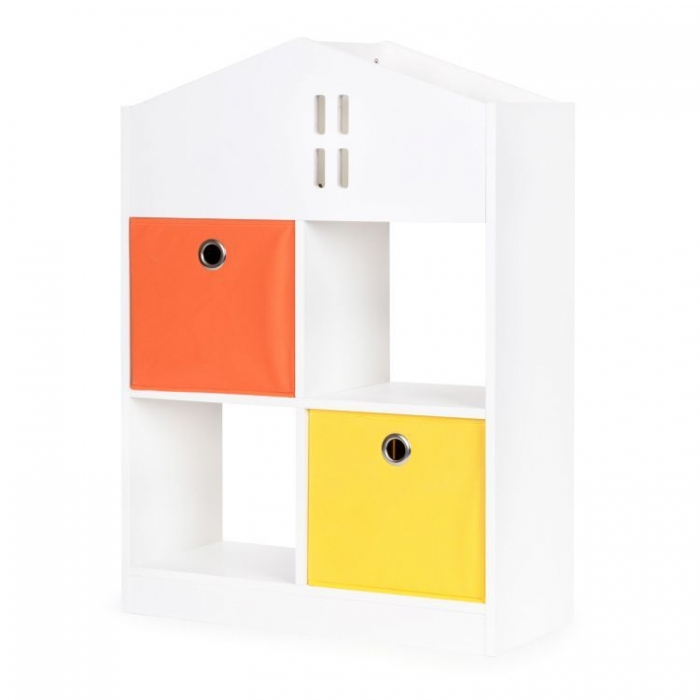 Organizator pentru jucariile copiilor in forma de casuta Ecotoys ZKB-3 [4]