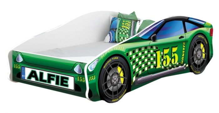 Pat Tineret MyKids Race Car 04 Green-160x80 [3]