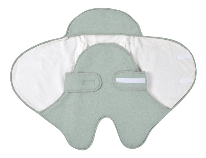 Paturica de infasat BabyNomade 0-6 luni Sage Green [7]