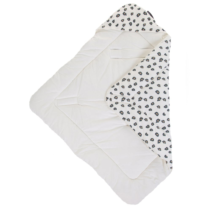 Paturica de infasat Childhome Jerse 75x75 cm, Leopard [4]