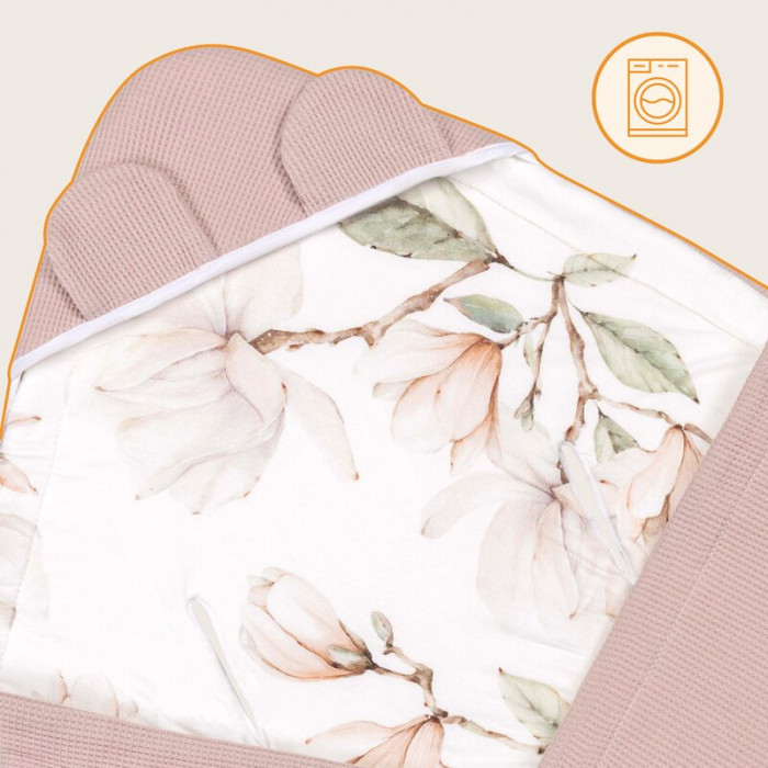 Paturica de infasat Lionelo pentru scoica auto, carucior si landou  Bej [12]