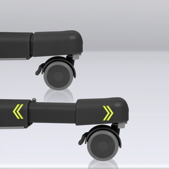 Patut co-sleeper Lionelo Aurora 3 in 1 cu leganare si setare unghiulara cu saltea cu densitate T25 si geanta transport [42]