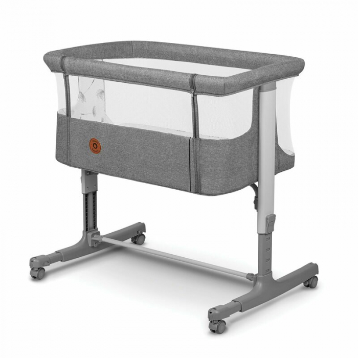 Patut co-sleeper Lionelo Aurora 3 in 1 cu leganare si setare unghiulara cu saltea cu densitate T25 si geanta transport [4]