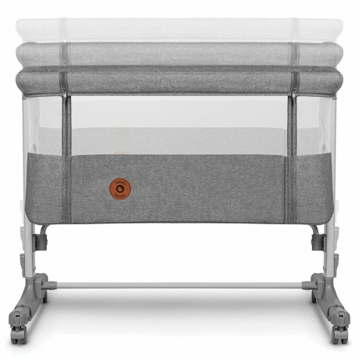 Patut co-sleeper Lionelo Aurora 3 in 1 cu leganare si setare unghiulara cu saltea cu densitate T25 si geanta transport [15]