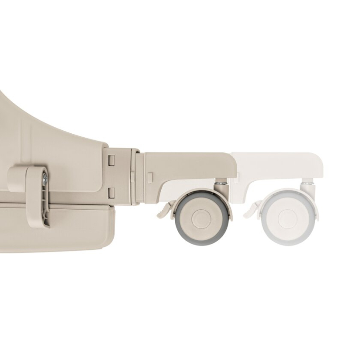 Patut co-sleeper, Lionelo, Pari, Multifunctional, Cu leganare, Reglabil in 6 pozitii pe inaltime, Saltea cu densitate T25, Geanta transport, 84x48x70-80 cm, Bej [13]