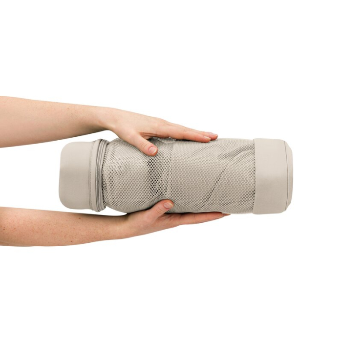 Patut co-sleeper, Lionelo, Pari, Multifunctional, Cu leganare, Reglabil in 6 pozitii pe inaltime, Saltea cu densitate T25, Geanta transport, 84x48x70-80 cm, Bej [18]