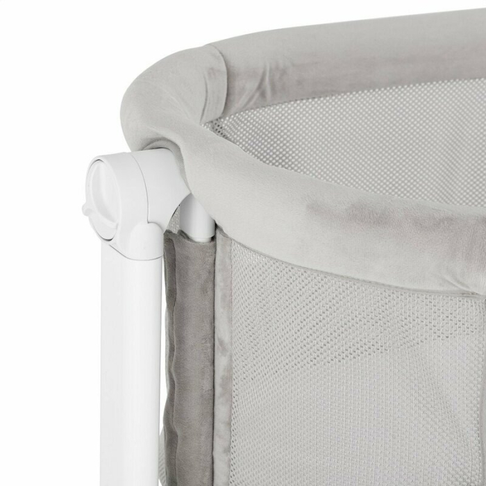 Patut co-sleeper, Petite&Mars, Glory, 2 in 1, Cu leganare, Cu ajustare pe inaltime in 5 pozitii, Cu saltea, Pliabil, Geanta de transport inclusa,0 luni+, Greutate suportata: 9 kg, Bej [8]