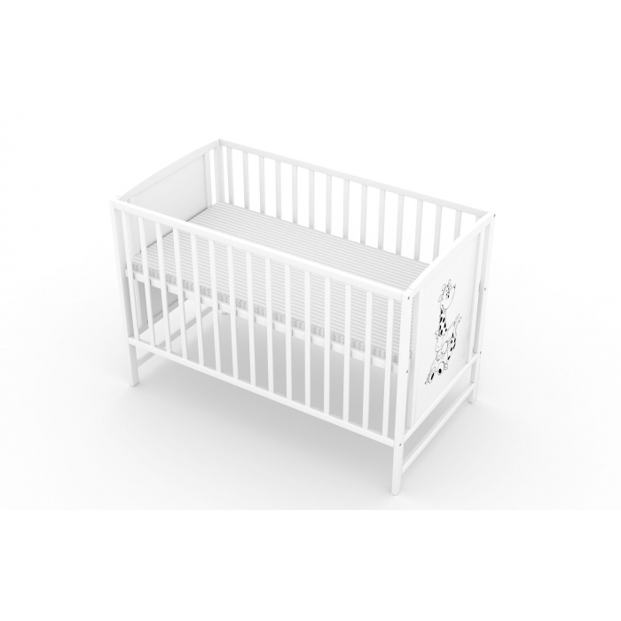 Patut fara sertar VESSANTI Berta Girafa Alb + Saltea Cocos 12 cm [2]