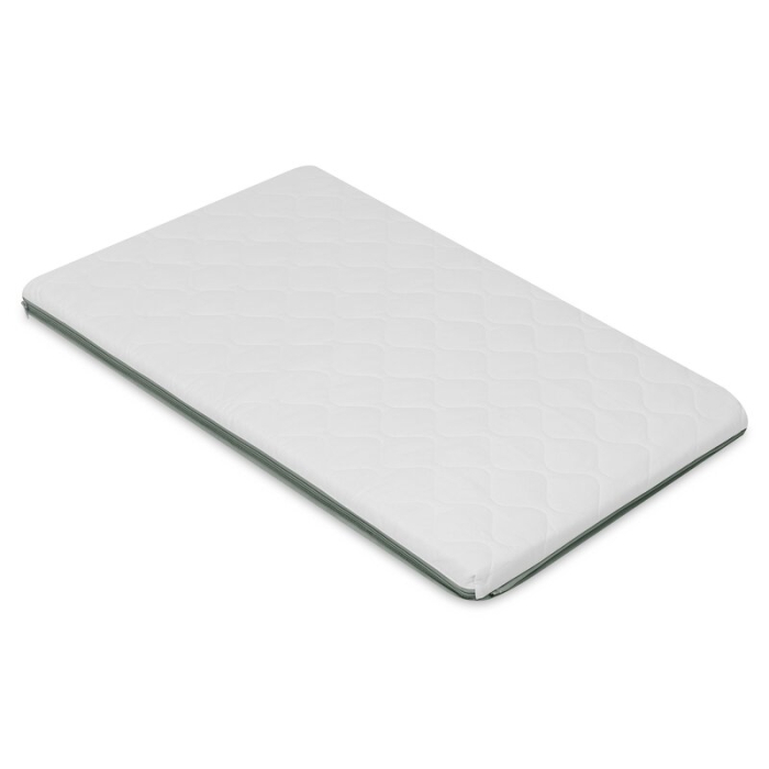 Patut multifunctional, Lionelo, Mila, 2 in 1, Saltea 4 cm cu spuma T25, 2 niveluri de inaltime, Pliere rapida, Intrare laterala, Geanta de transport inclusa, 0-36 luni, Pana la 15 kg, Verde [10]