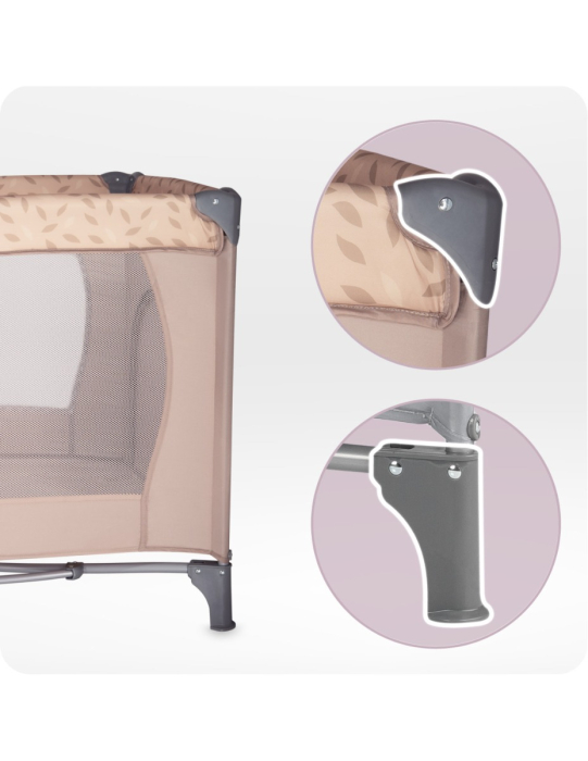 Patut pliabil 60x120 cm Momi Belove Jade [11]