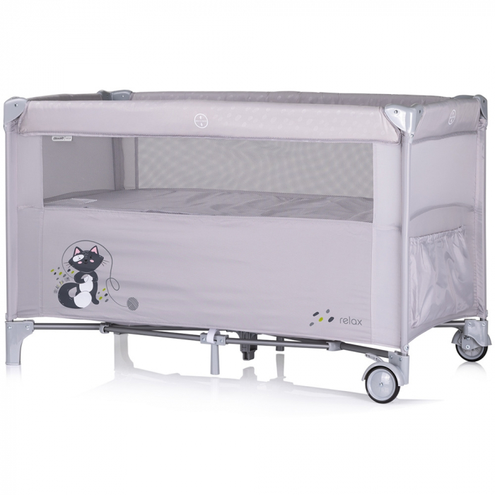 Patut pliabil Chipolino Relax cu laterala culisanta [3]