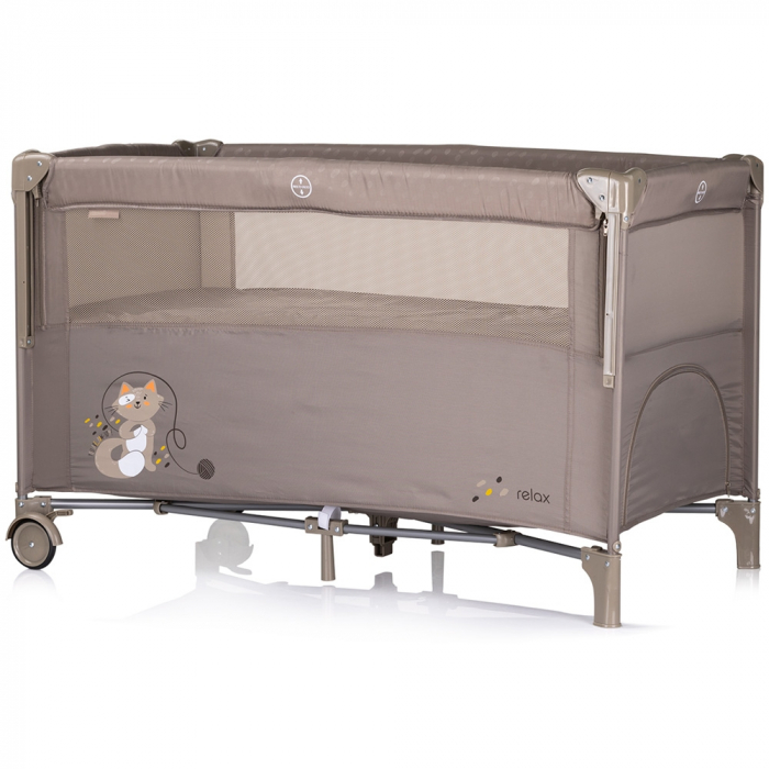 Patut pliabil Chipolino Relax cu laterala culisanta [2]