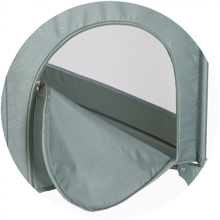 Patut pliabil cu saltea de infasat Chipolino Luna [6]