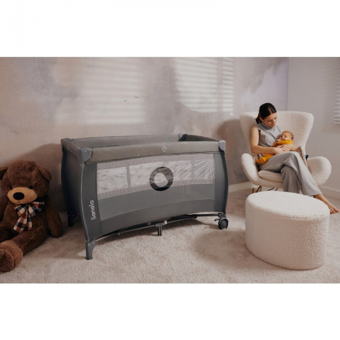 Patut pliant cu doua nivele Stefi Plus 120x60 cm Lionelo [28]