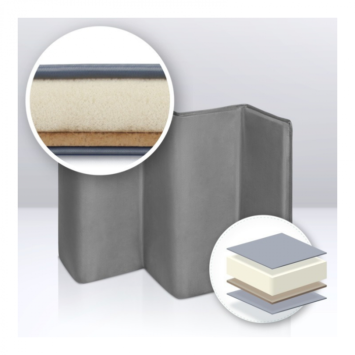 Patut pliant cu doua nivele Stefi Plus 120x60 cm Lionelo [13]