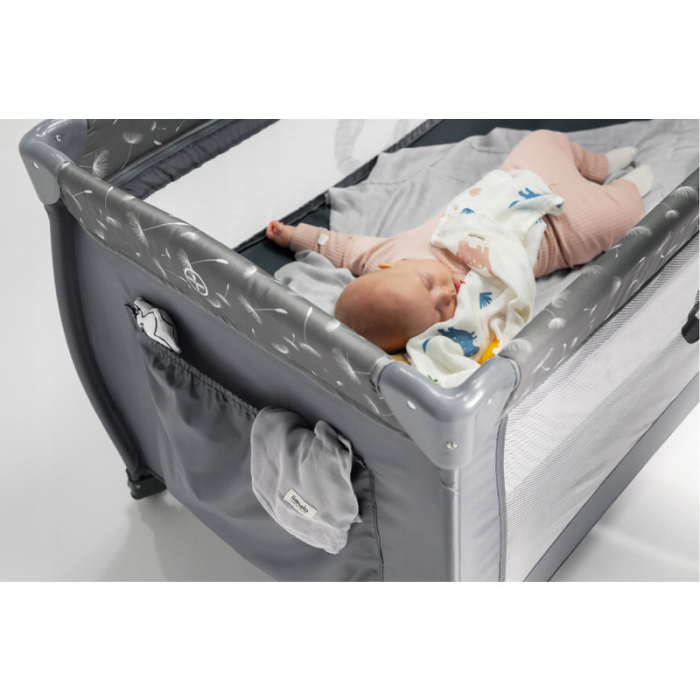 Patut pliant cu doua nivele Stefi Plus 120x60 cm Lionelo [17]