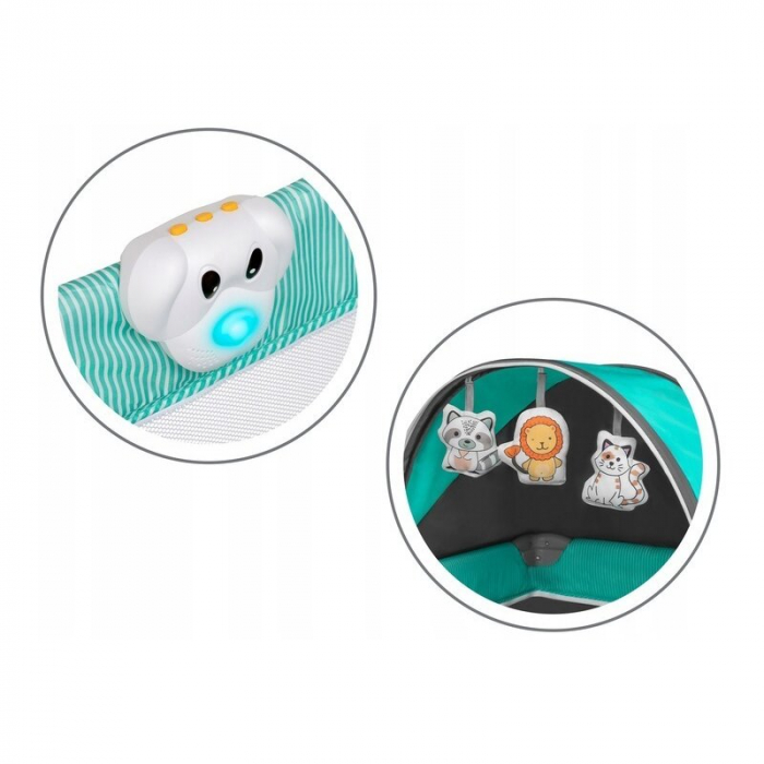 Patut pliant cu leganare Sven Plus - Lionelo [17]