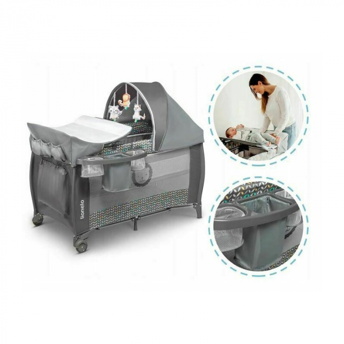 Patut pliant cu leganare Sven Plus - Lionelo [23]