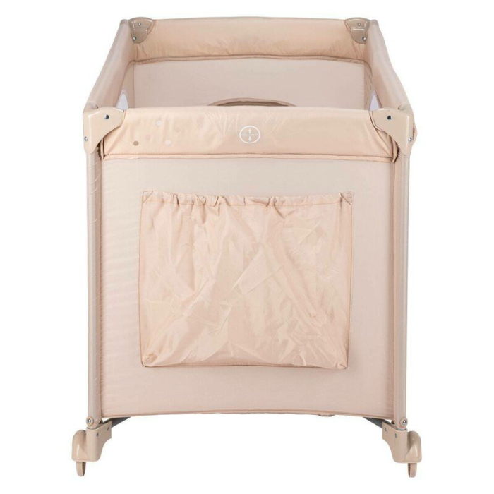 Patut pliant, FreeON, Nook, cu un nivel, 120x60 cm, Beige [3]