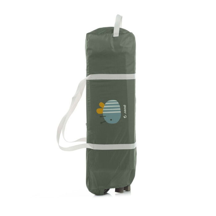 Patut pliant Jane Duo Level cu roti cu arcada cu jucarii Botanic [6]