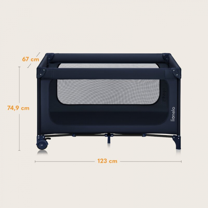 Patut pliant Lionelo Jasmin Easy Fold pana la 15 kg [18]