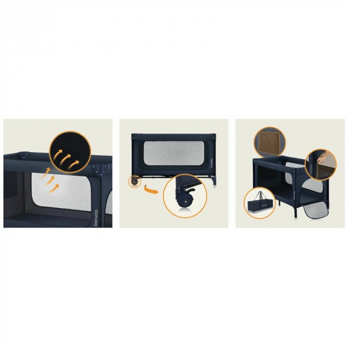 Patut pliant Lionelo Jasmin Easy Fold pana la 15 kg [29]