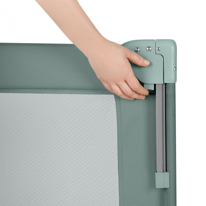 Patut pliant multifunctional Lionelo Ellen cu laterala culisanta pana la 15 kg 120x60 cm [14]