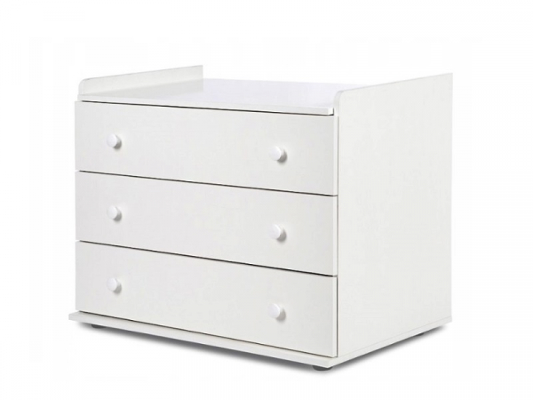 Patut Transformabil pentru Copii Klups KOMPAKT Alb [2]